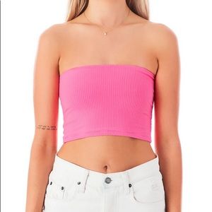 LF Emma & Sam pink tube top